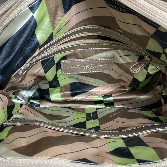 EUC Champagne Tignanello Shoulder Bag - Picture 6 of 8